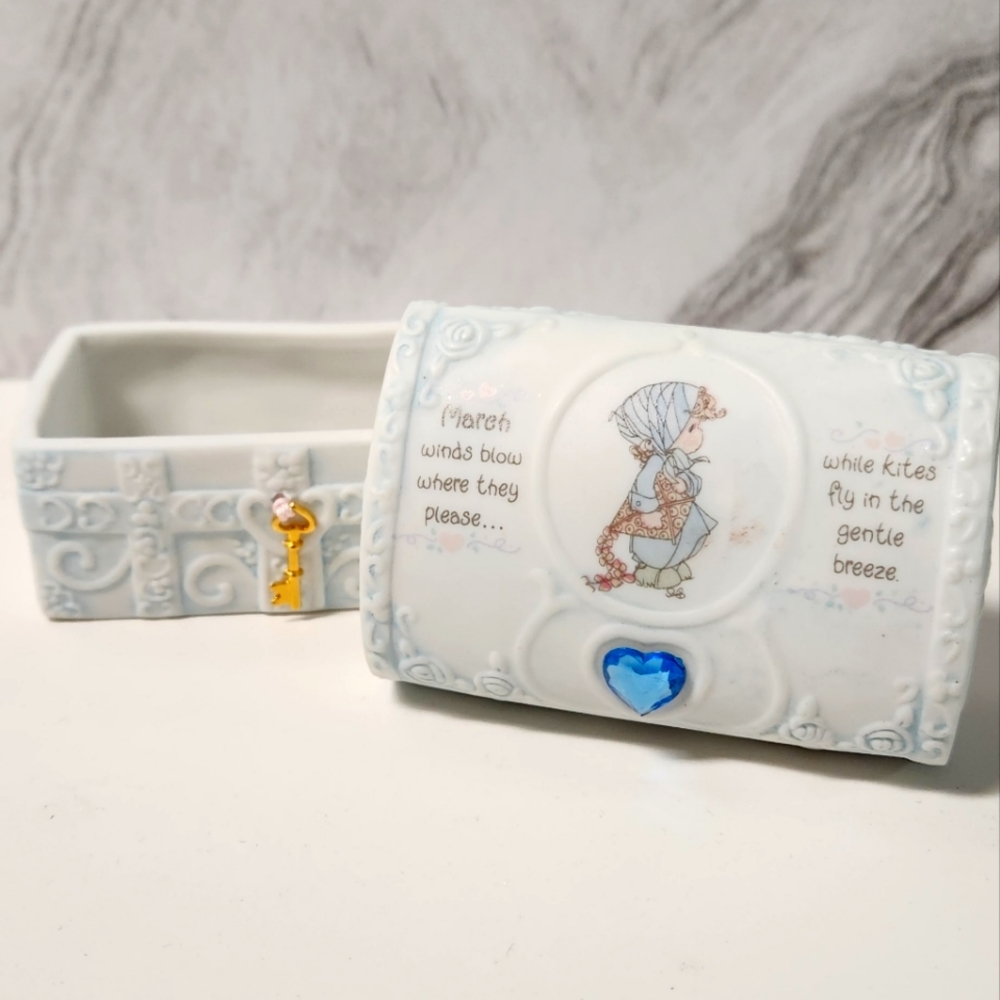 Precious moments March chest
